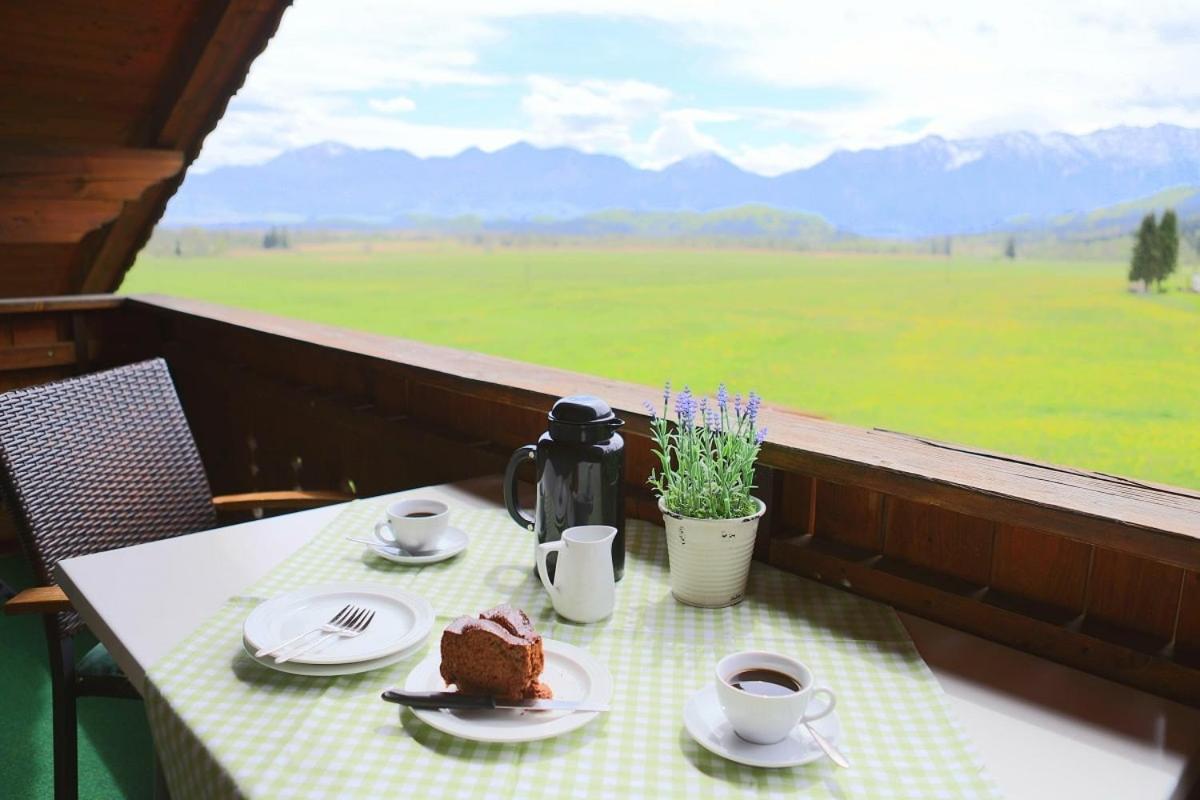 Gaestehaus Cafe Habersetzer Schwaigen ภายนอก รูปภาพ